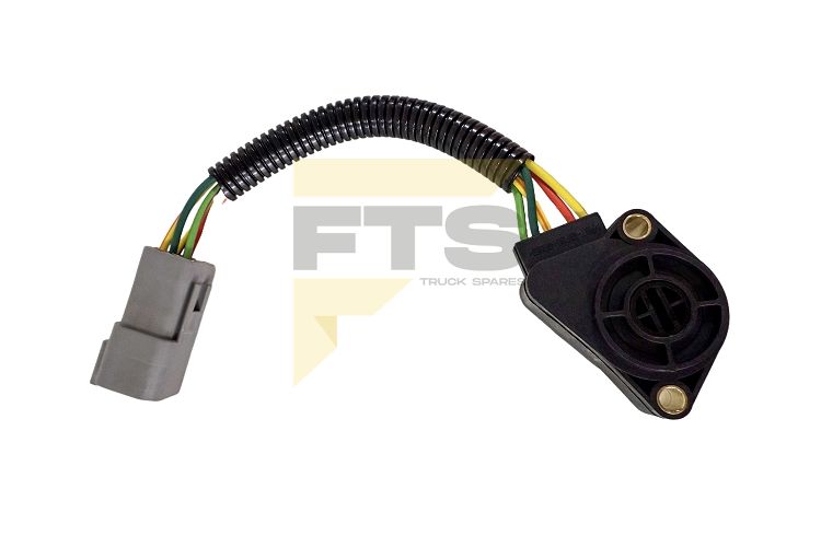 Imagem do produto SENSOR PEDAL ACELERADOR VOLVO D12D (6 PINOS) - CONEC. CINZA - Cód: FAP-12285